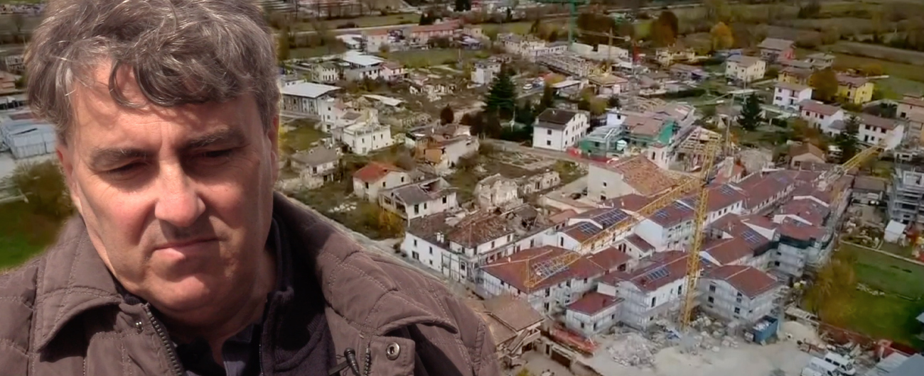 Copertina di Onna, il simbolo del terremoto de L’Aquila ancora in macerie. Giustino Parisse: “La mia vita è finita quella notte del 2009”