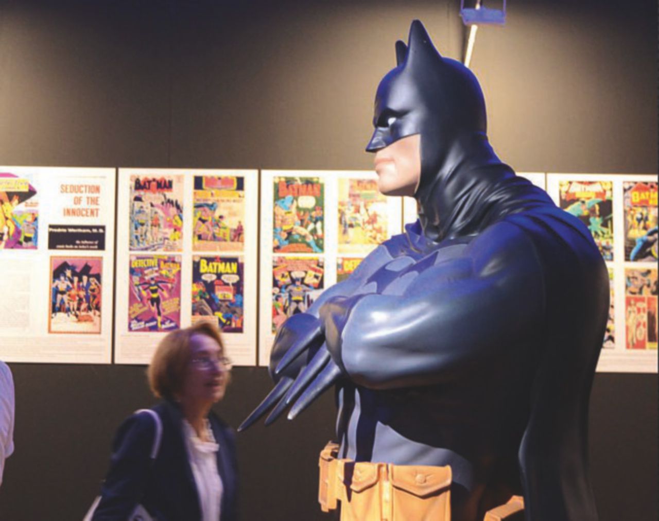 Copertina di Batman e Romics, la fiera dei mondi possibili