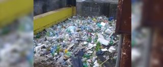 Copertina di “Sud-est asiatico? No, è il Veneto”. Il canale in secca rivela un fiume di plastica: “È sconvolgente”. Il video di Greenpeace