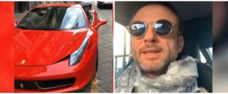 Copertina di Napoli, parcheggia Ferrari sul posto per disabili. Alla denuncia risponde così: “Ti faccio il culo”. E vìola il codice della strada