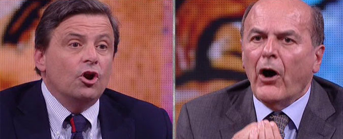 Copertina di Calenda a Bersani: “Cosa non ti convince del mio manifesto?”. “Ma perché discutere il tuo e non il mio? Te lo mando”