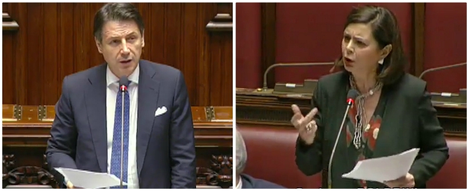 Copertina di Crisi in Libia, Boldrini a Conte: “Si sente tranquillo, si chiede se le violenze sono compatibili con umanità e diritto?”