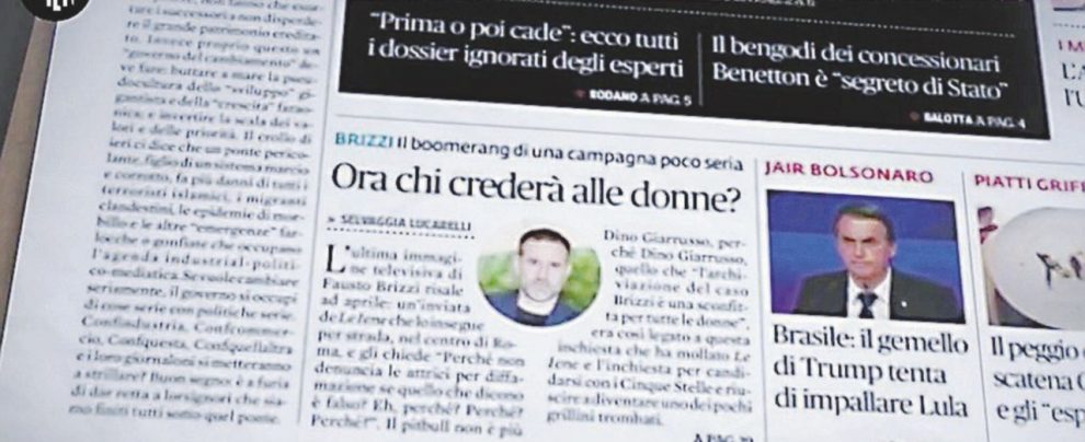 Il caso Brizzi, la finta teste e le Iene che danno lezioni di giornalismo Il caso Brizzi, la finta teste e le Iene che danno lezioni di giornalismo