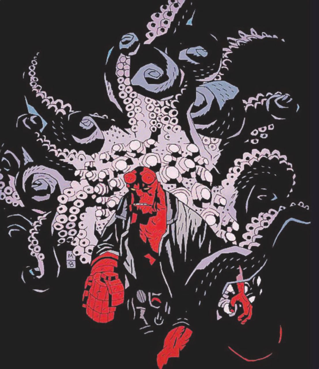 Copertina di Hellboy, il fumetto infernale e perfetto di Mike Mignola non invecchia mai