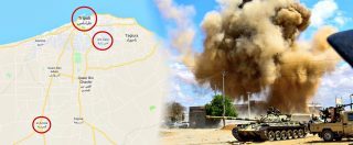 Libia, forze di Haftar a el Azizia: esercito avanza sul fronte mobile a sud di Tripoli. “Oltre 13500 sfollati, civili intrappolati”