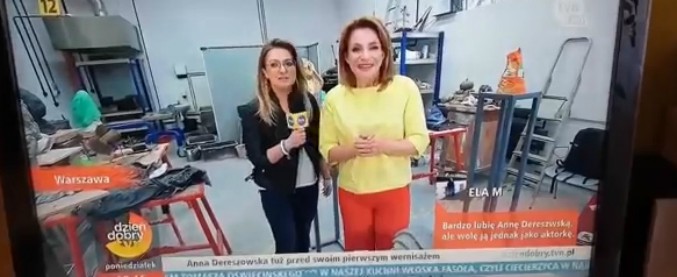 Copertina di L’intervista è un disastro, la giornalista incontra l’artista prima di una mostra. In diretta succede l’irreparabile