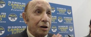 Copertina di Europee, a 90 anni Alberoni candidato con FdI: “Il Paese è in pericolo, Lega e M5S sono d’accordo per fregarci”