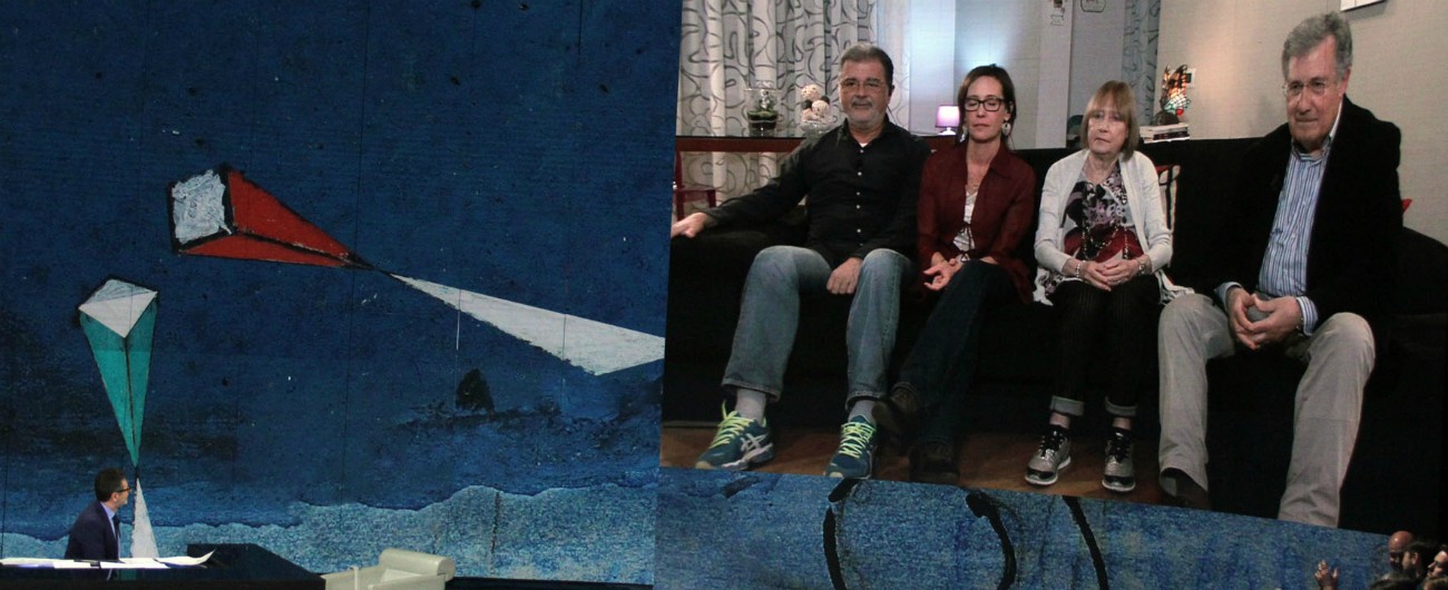 Copertina di Che tempo che fa, Rita e Giovanni Cucchi: “Non siamo più soli. Arma al nostro fianco”.”Sempre creduto nelle istituzioni”