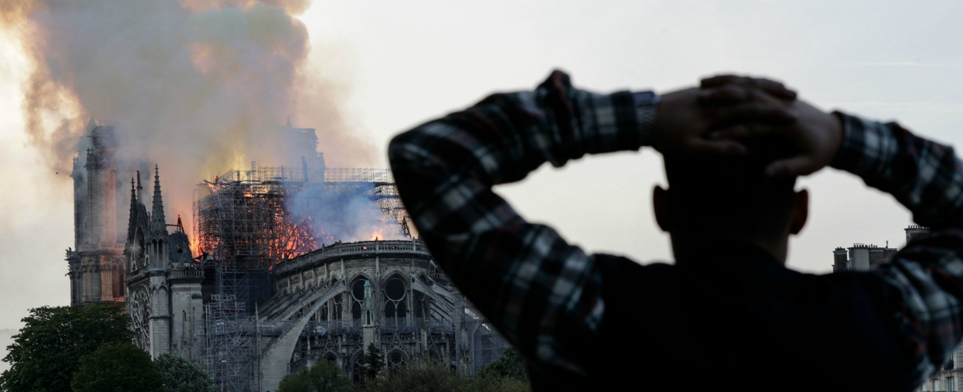 Copertina di Notre-Dame, nella cattedrale non ci sono Leonardo o Caravaggio. Ma qualcosa di più importante