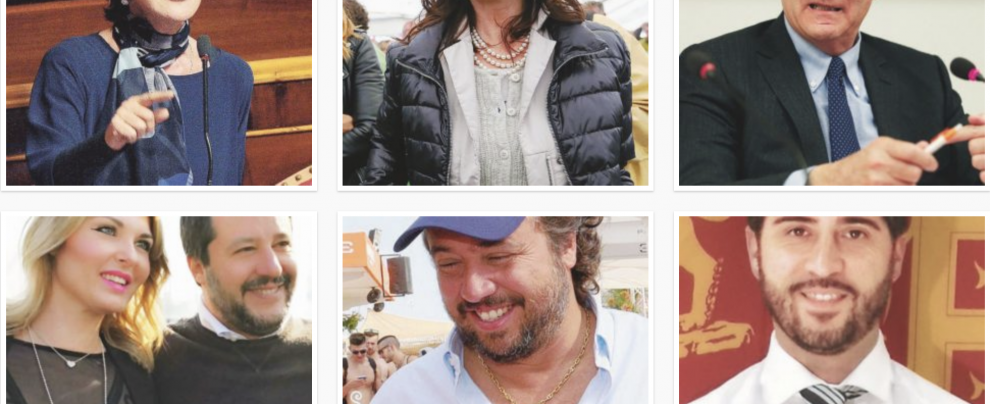 Trasformisti, parenti, indagati e l’amico del mare di Matteo Trasformisti, parenti, indagati e l’amico del mare di Matteo