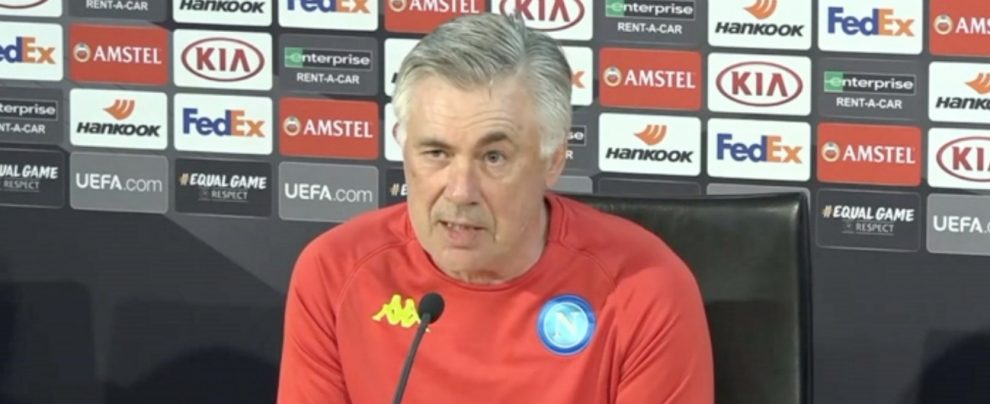 Napoli, Ancelotti vuole la rimonta: “Partita difficile ma possiamo farcela. Abbiamo deciso che non prenderemo gol”