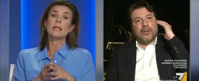 Copertina di Otto e Mezzo, Montanari: “Il Pd Perderà finché copierà la destra. Minniti come Salvini”. Moretti: “Estremista”