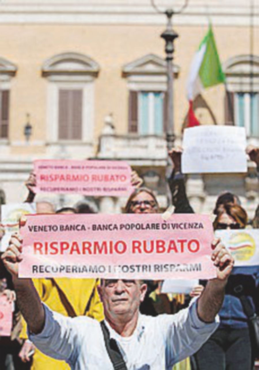 Truffati delle banche, oggi a Palazzo Chigi le due sigle “ribelli”