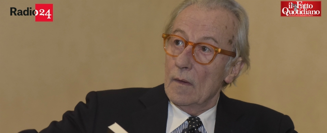 Copertina di Feltri: “Clima? Non me ne frega. Con 2 gradi in più a Bergamo si sta meglio”. Parenzo: “Cosa ti interessa?”. “La f***”