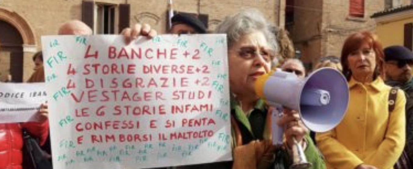 Renzi querela la pensionata rovinata dalle banche, mentre Zingaretti la riceve al Nazareno. ‘Per pagare venderò negozio’