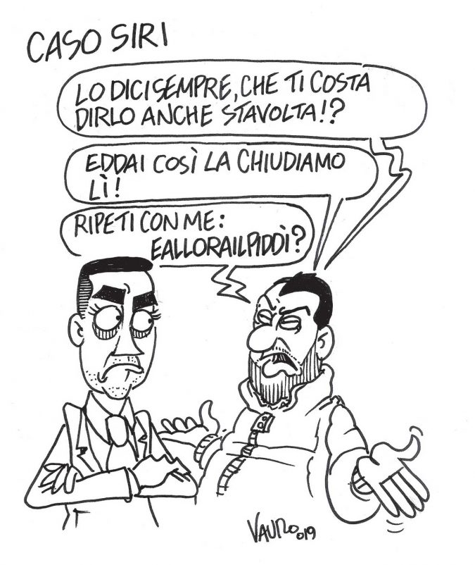 La Vignetta di Vauro La Vignetta di Vauro