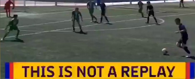Copertina di Calcio, piccoli campioni crescono: la doppietta (impossibile) del dodicenne del Barcellona lascia senza parole