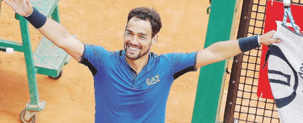 Match point - Fabio Fognini, n. 13 nel ranking, e Rafa Nadal, n. 2 - Ansa Fognini ha la racchetta magica: adiós Nadal