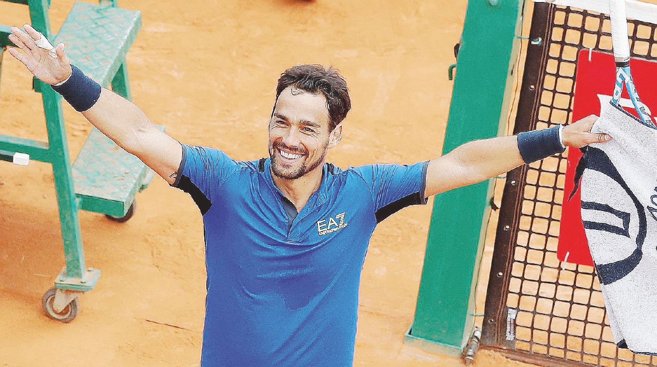 Copertina di Fognini ha la racchetta magica: adiós Nadal