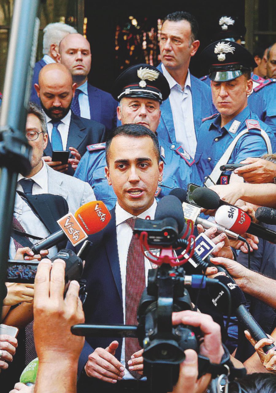 Il ministro - Luigi Di Maio (Mise) - LaPresse Il governo alla prova dell’Ilva