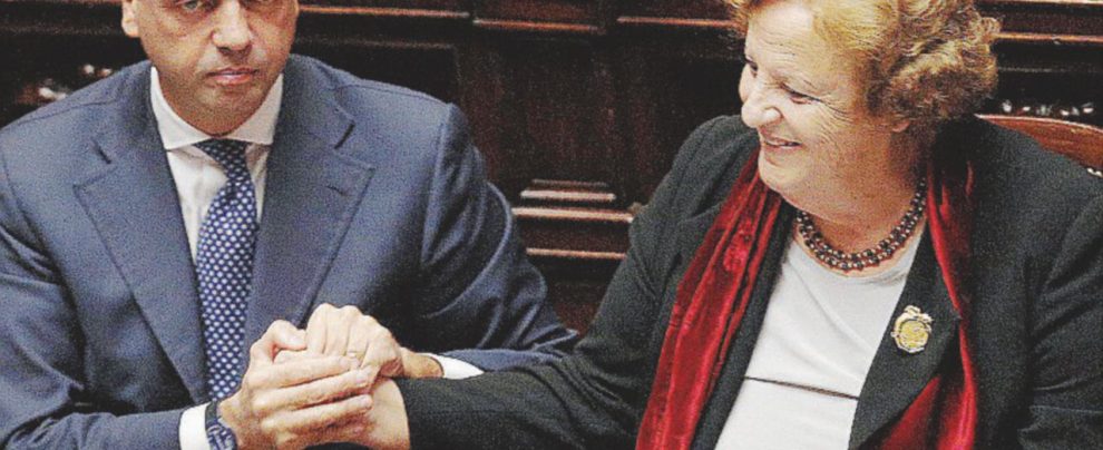Ai tempi di #staisereno - Angelino Alfano e Annamaria Cancellieri, ministri con Enrico Letta - Ansa Quando il leghista chiedeva dimissioni: Guidi, Boschi, Alfano, Cancellieri & C.