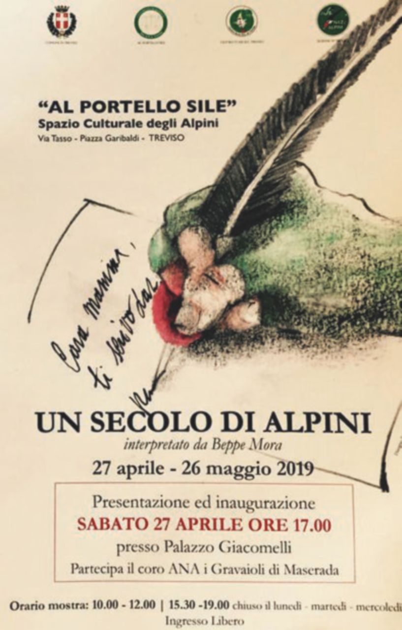 Copertina di La storia degli Alpini nella matita di Beppe Mora