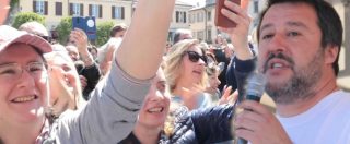 Cantù, Salvini fa il comizio nella piazza della ‘ndrangheta e ‘dimentica’ di citarla. E i cittadini: “Di questo non parliamo”