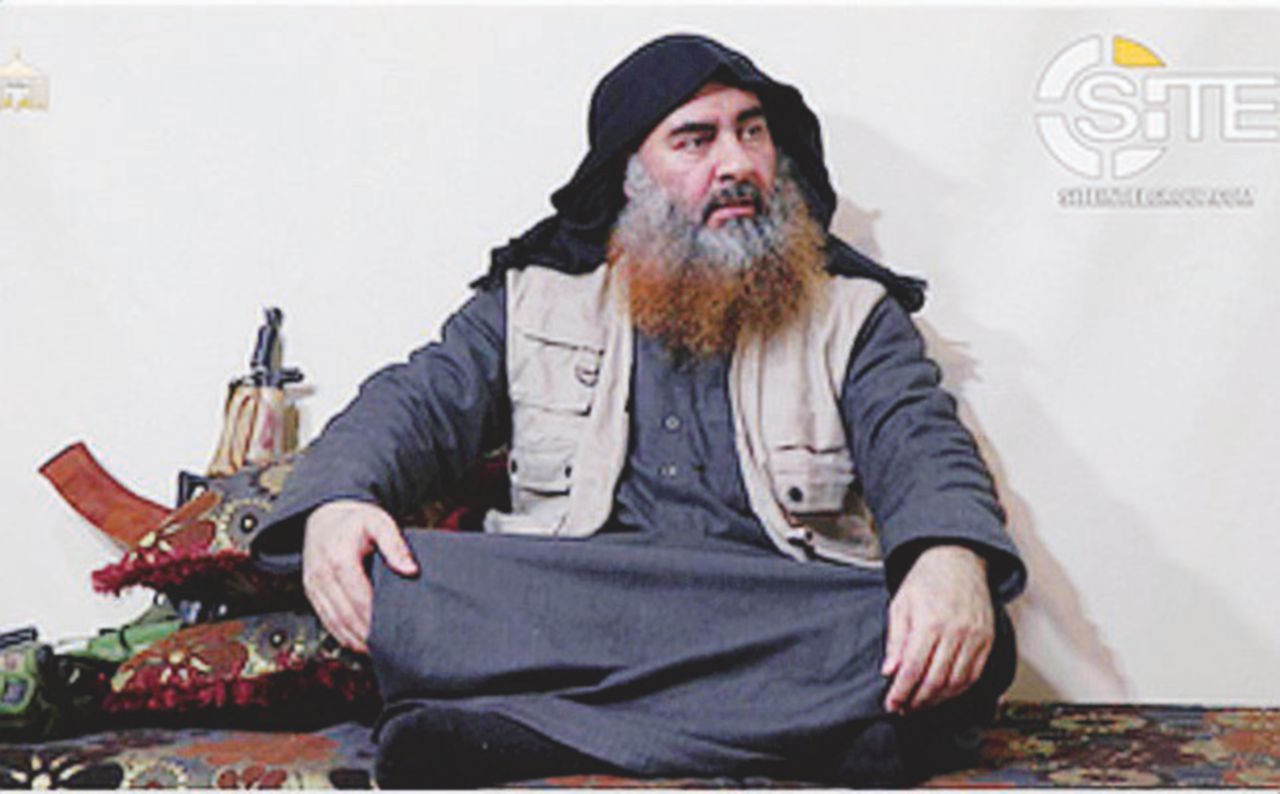 Copertina di Riappare al Baghdadi, ma non è più Califfo