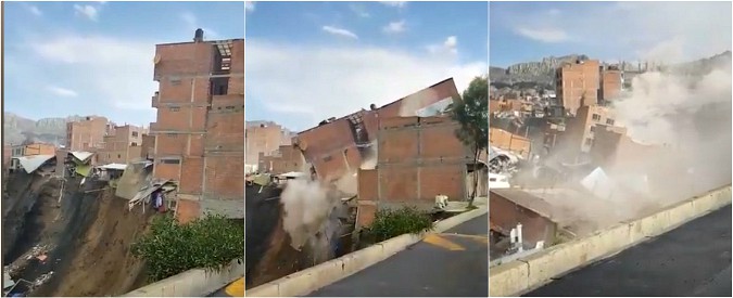 Copertina di La forza della valanga disintegra 17 abitazioni: le case si sbriciolano come castelli di sabbia. Le immagini