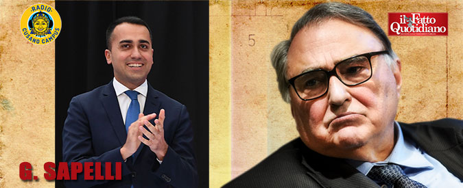 Copertina di Crescita, Sapelli: “Gomez? Ha ragione. La cultura cambia le cose, l’economia no”. Stoccata a Di Maio