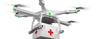 Copertina di Drone consegna per la prima volta un rene che è stato trapiantato con successo