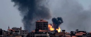 Copertina di Medio Oriente, centinaia di razzi di Hamas contro Israele. Che risponde con bombardamenti su Gaza e chiude i valichi
