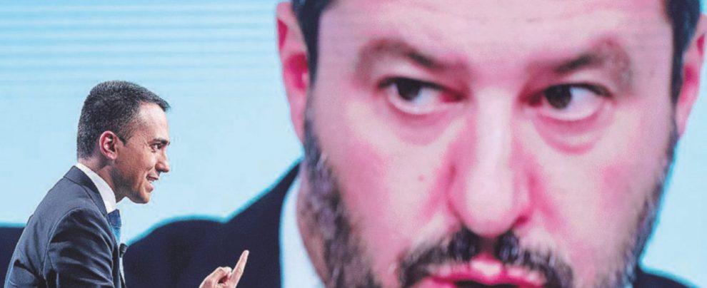 Polemica quotidiana - Luigi Di Maio e Matteo Salvini - LaPresse Salvini: “M5S taccia”. Di Maio: “Se ne vada”