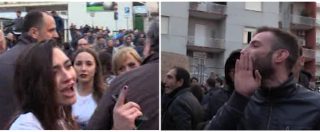 Copertina di Caserta, tensione tra contestatori e sostenitori di Salvini: “Per lui restate sempre dei terroni di m…”. “Andate a lavorare”