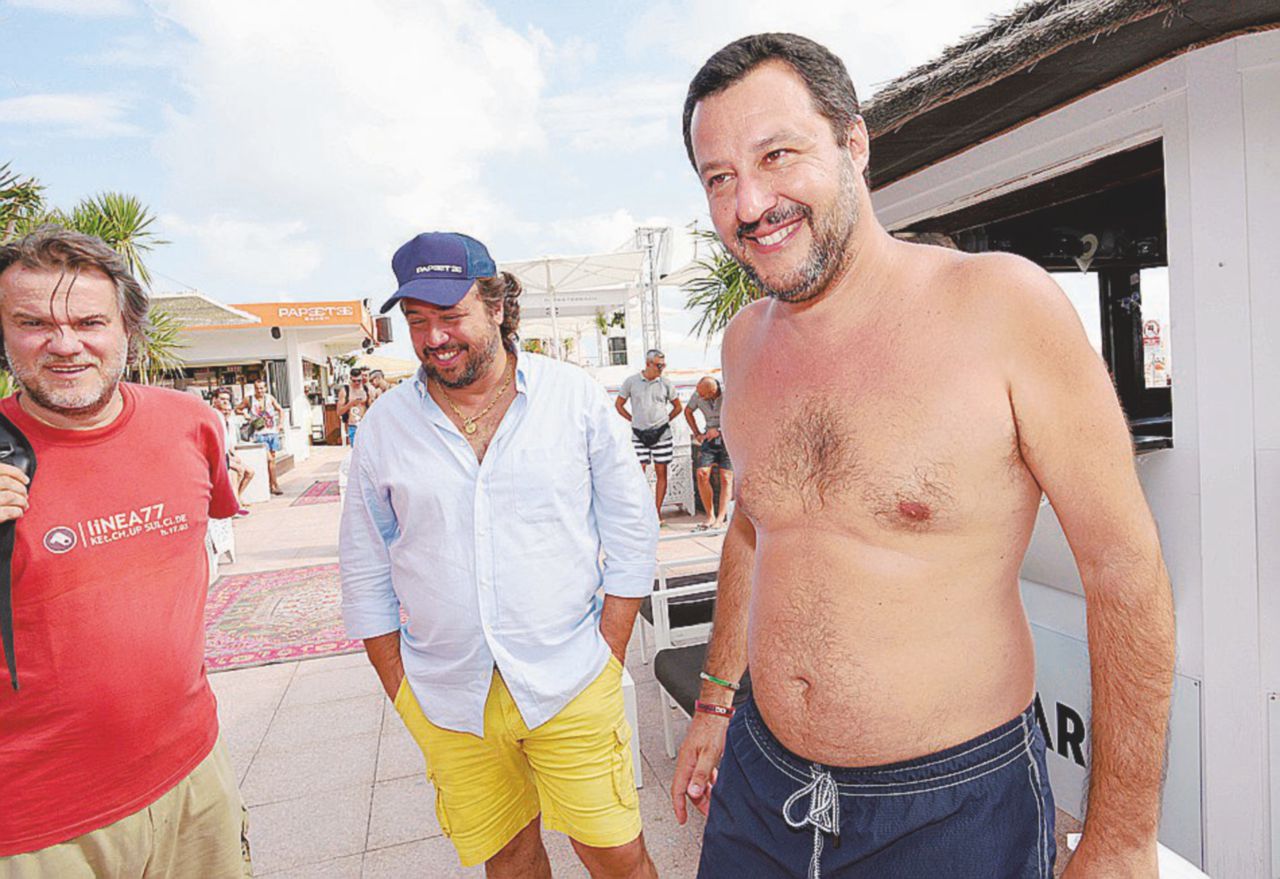 I ras del Sud con Casanova: tutti insieme a Mr. Papeete