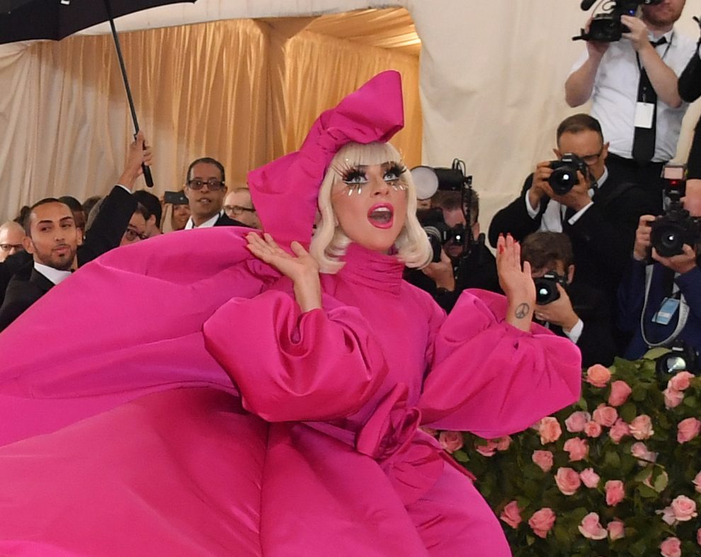 Singer/actress Lady Gaga arrives for the 2019 Met Gala 