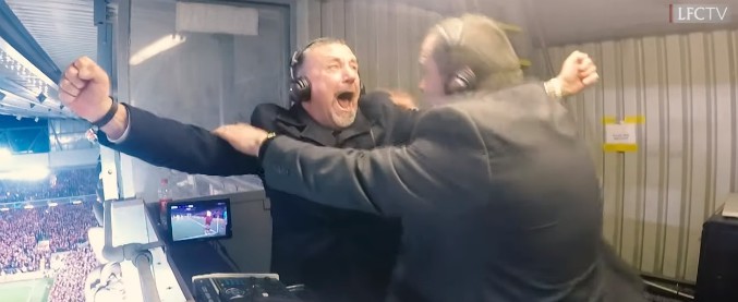 Copertina di Liverpool-Barcellona 4-0, le reazioni folli dei commentatori della tv dei Reds ad ogni gol: “Tutto ciò è incredibile”
