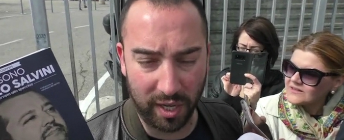 Copertina di Salone del Libro, Polacchi (Altaforte) “Censura e attacco a Salvini. Io fascista? Non rispondo più”