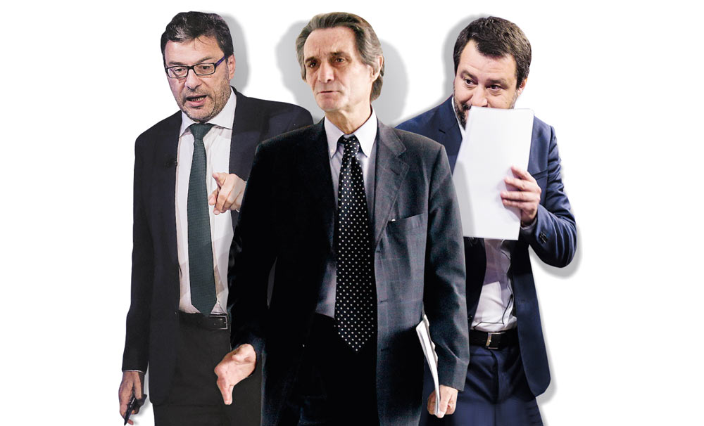 Sul Fatto del 12 Maggio: Ufficio Raccomandazioni Lega. Il fido di Salvini, le richieste a Giorgetti, la giunta Fontana dettata da “Jurassic Park”