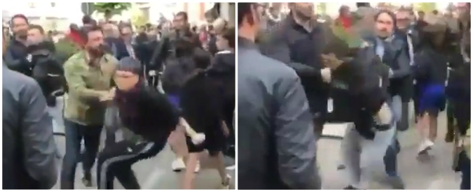 Copertina di Settimo Torinese, tensioni al comizio di Salvini. Una madre: “Mio figlio malmenato e portato via con la forza dalla polizia”