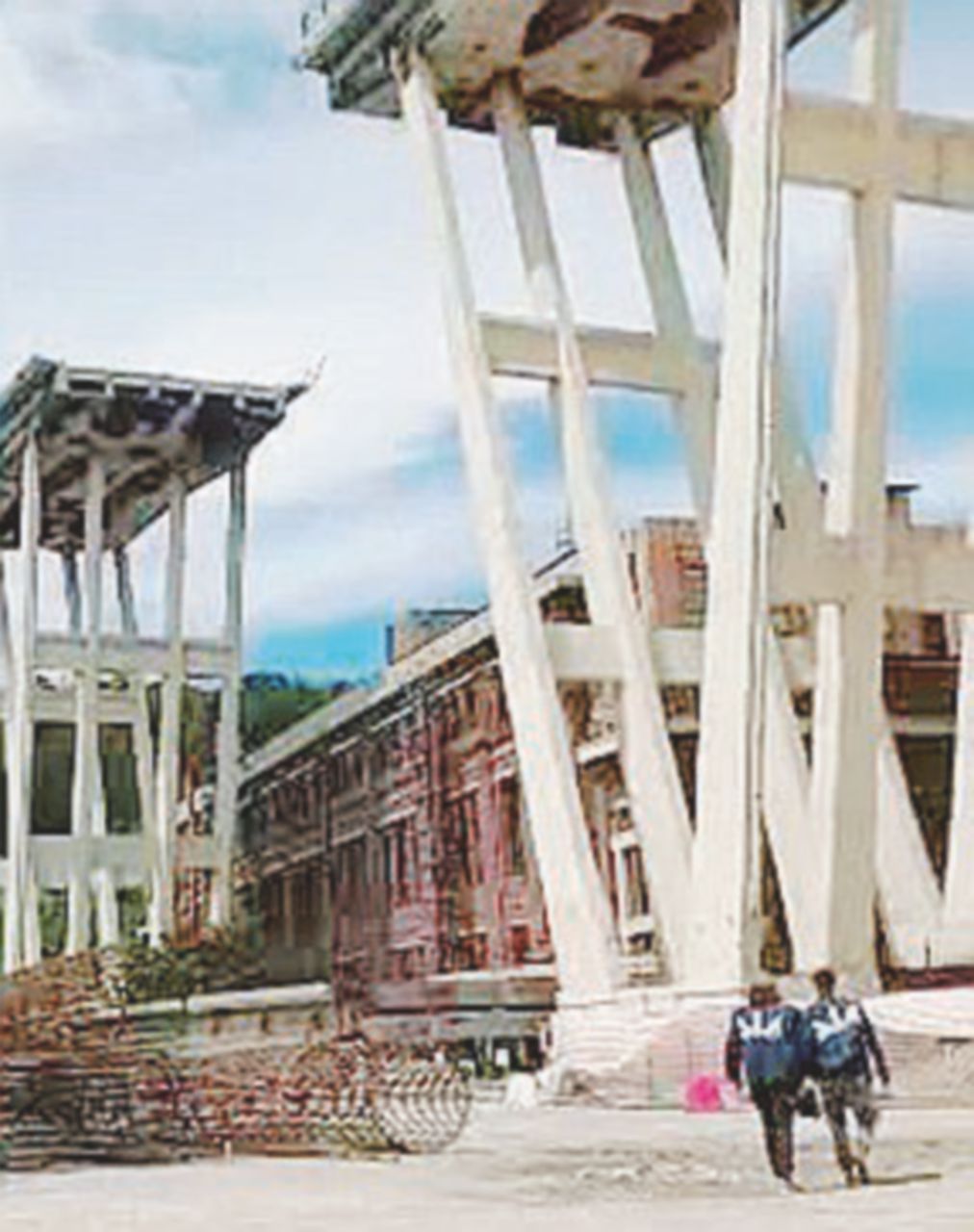 Copertina di Morandi, fermata società vicina ai clan