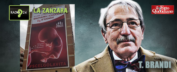 Copertina di Cartello choc su aborto, Brandi (Pro Vita): “Abbiamo ricordato a Greta che vanno salvati anche i cuccioli d’uomo”