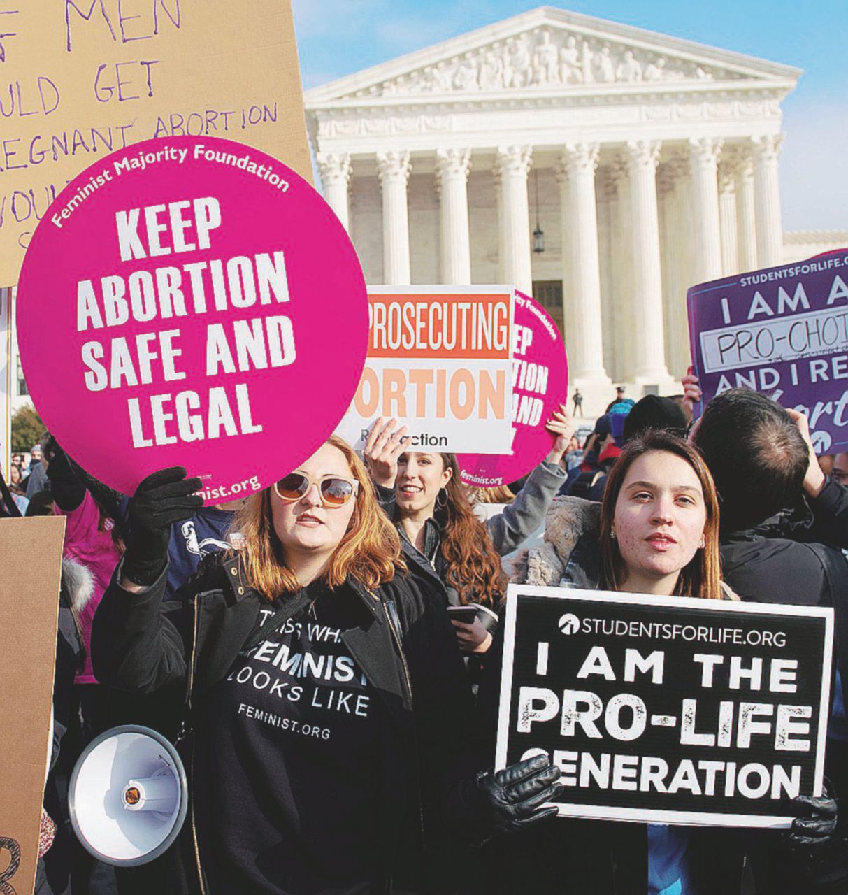 Bianchi e repubblicani: la carica degli anti abortisti