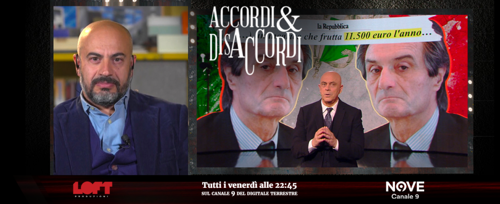 Accordi&Disaccordi (Nove), Paragone: “Invito Matteo Salvini a stare molto attento alle persone che imbarca nella Lega”