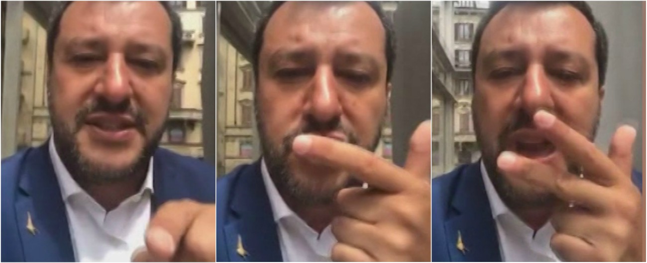 Copertina di Dl sicurezza bis, Salvini: “Mi auguro che nessun ministro M5S perda tempo. Se non viene approvato lunedì mi arrabbio”