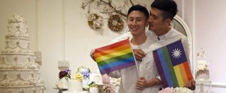 Taiwan, via libera alle nozze gay: è il primo paese in Asia a legalizzare il matrimonio omosessuale