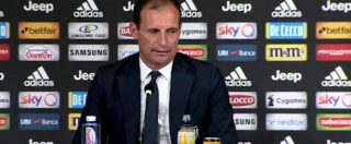 Copertina di Juventus, Max Allegri si commuove in conferenza stampa e non riesce a parlare: “Scusate, un attimo…”