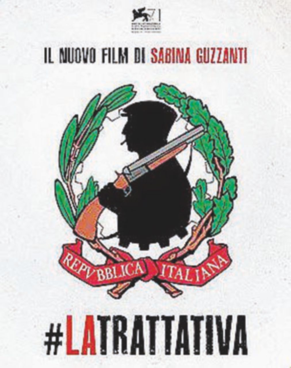 Venezia 2014 - La locandina del film “La Trattativa” in Rai (dopo trattativa)