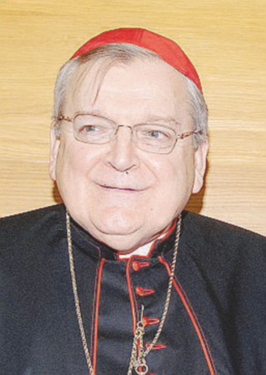 Copertina di Burke nella piazza Pro Life: il cardinale anti-Bergoglio ora ci mette il cappello