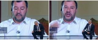 Copertina di Salvini: “Porti chiusi”, ma Giletti lo smentisce in diretta con la notizia dello sbarco della Sea Watch. E lui attacca i pm